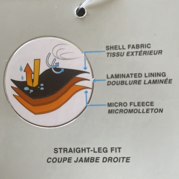 Sunice Stormpack - Windproof Fleece Lined Warm Pants - Picture 8 of 8